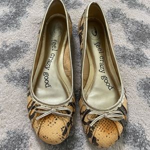 Dr Scholl’s Snake Print Flats